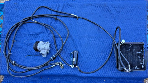 Porsche 964 (1989-1994) OEM FULL AC ASSEMBLY Fan, Condenser, Lines, Compressor