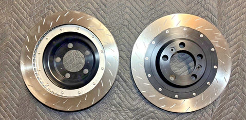 NEW Porsche 991 GT3 Cup brake disc set (2) REAR 9913521088A (R) 9913521078A (L)