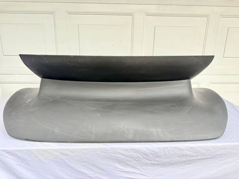 Porsche 964 RS America Style Decklid with Whale Tail Wing Primed Carrera 2/4